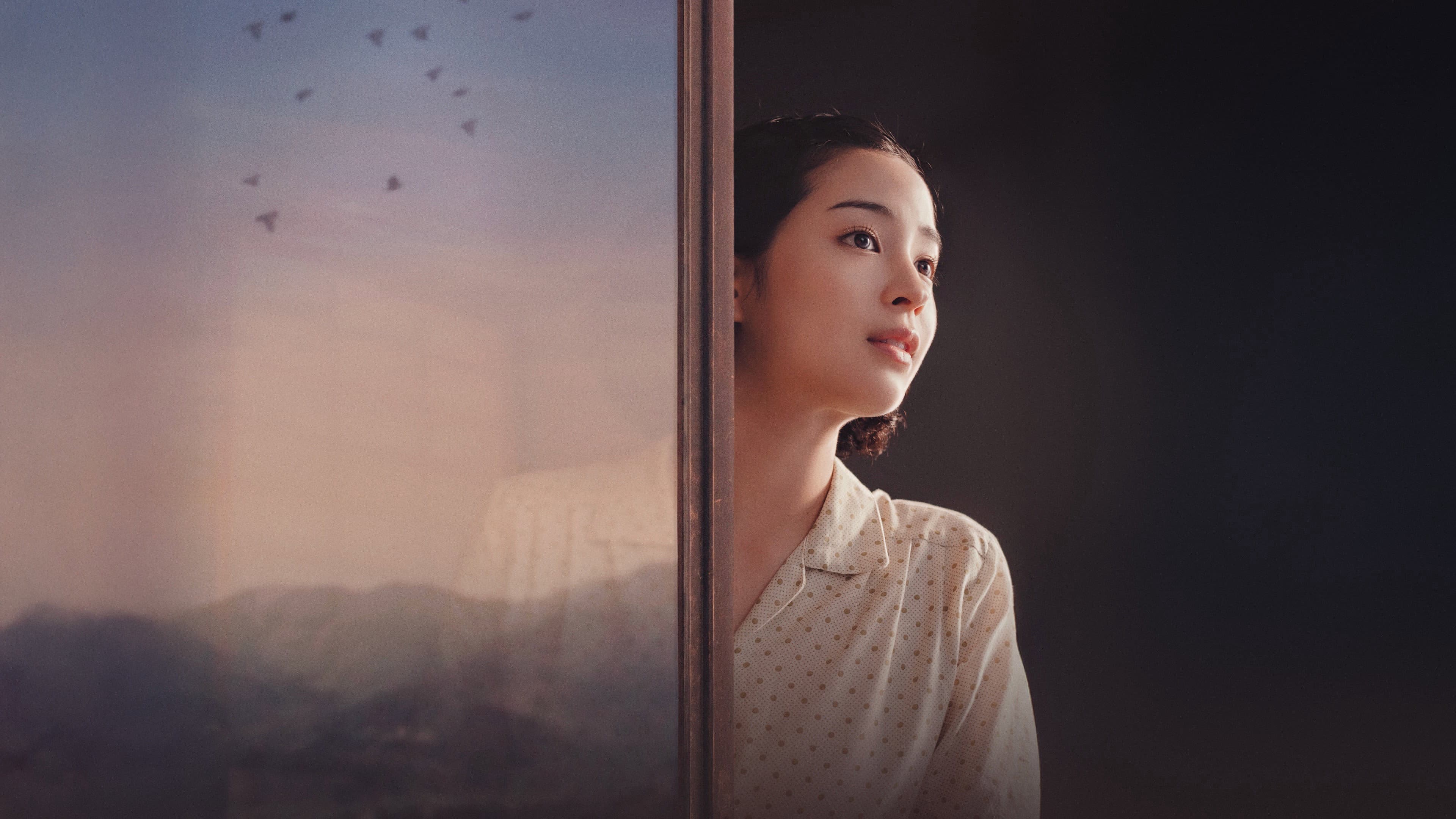 Cảnh đồi mờ xám